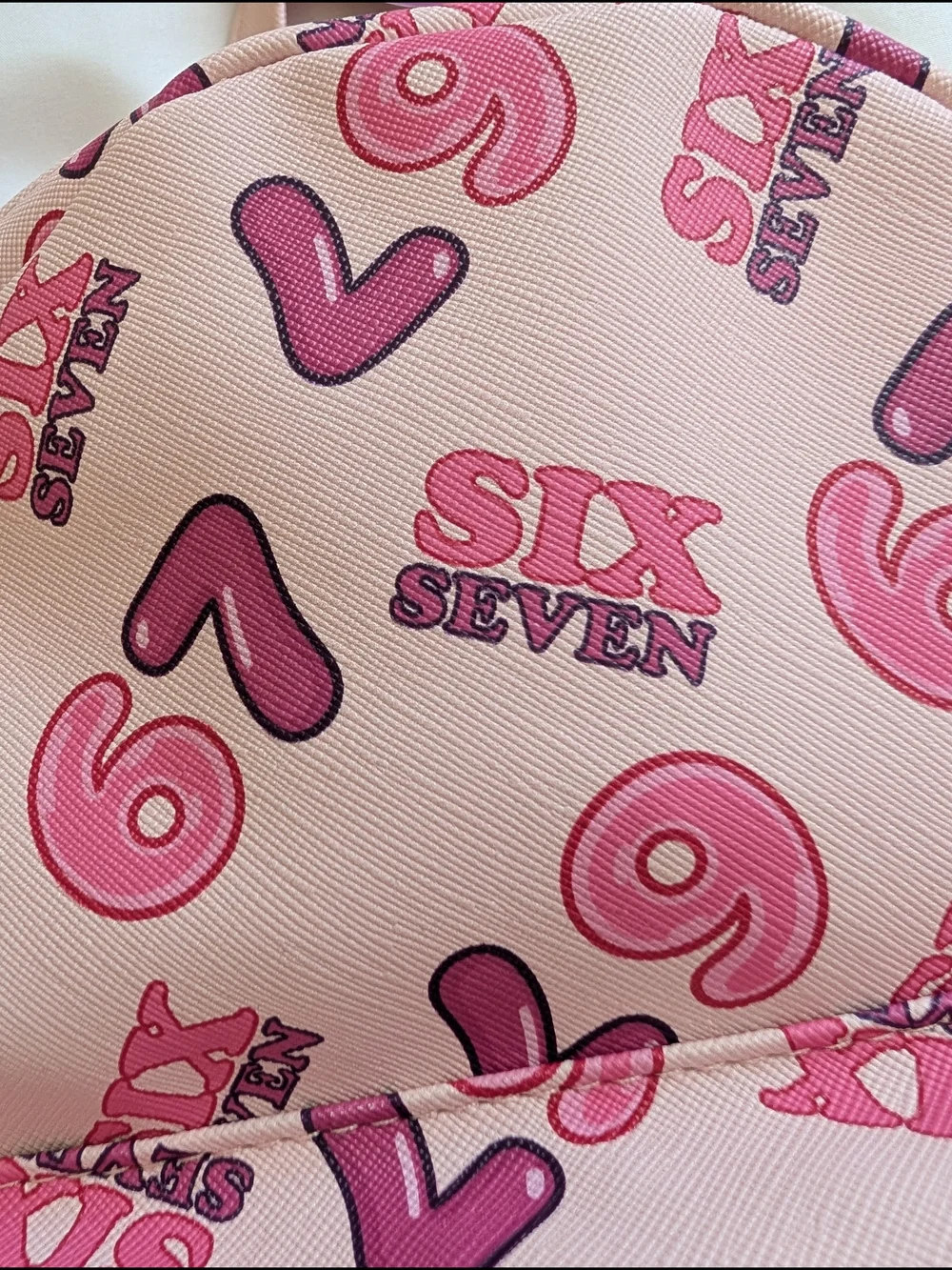 Pink Kids 67' Zip Pouch Bag